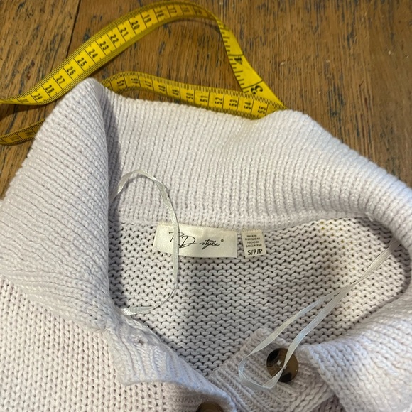 💜 RD STYLE Collared Knit Sweater – Size S/P – Light Lilac - Picture 2 of 6